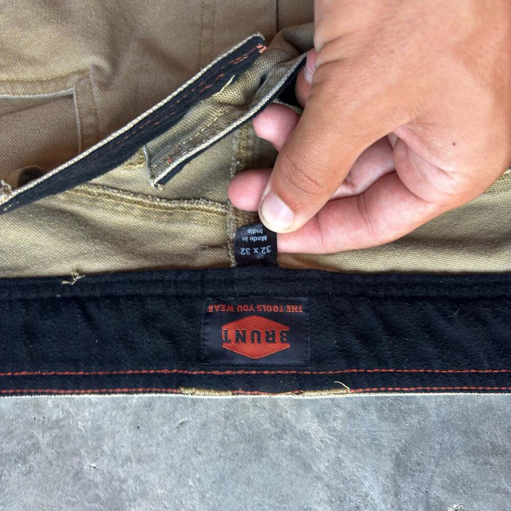 BRUNT The Marin Work Pants in Khaki 32 x 32 - Picture 6 of 6